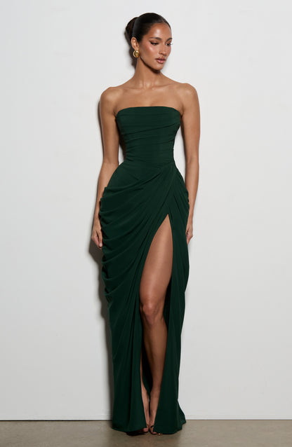 Cyra Maxi Dress - Emerald – image 8