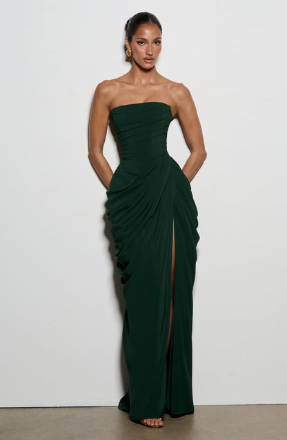 Cyra Maxi Dress - Emerald – image 9