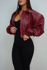 Ruby Bomber Jacket