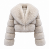 Nayla Fur Jacket Weiß Produktbild