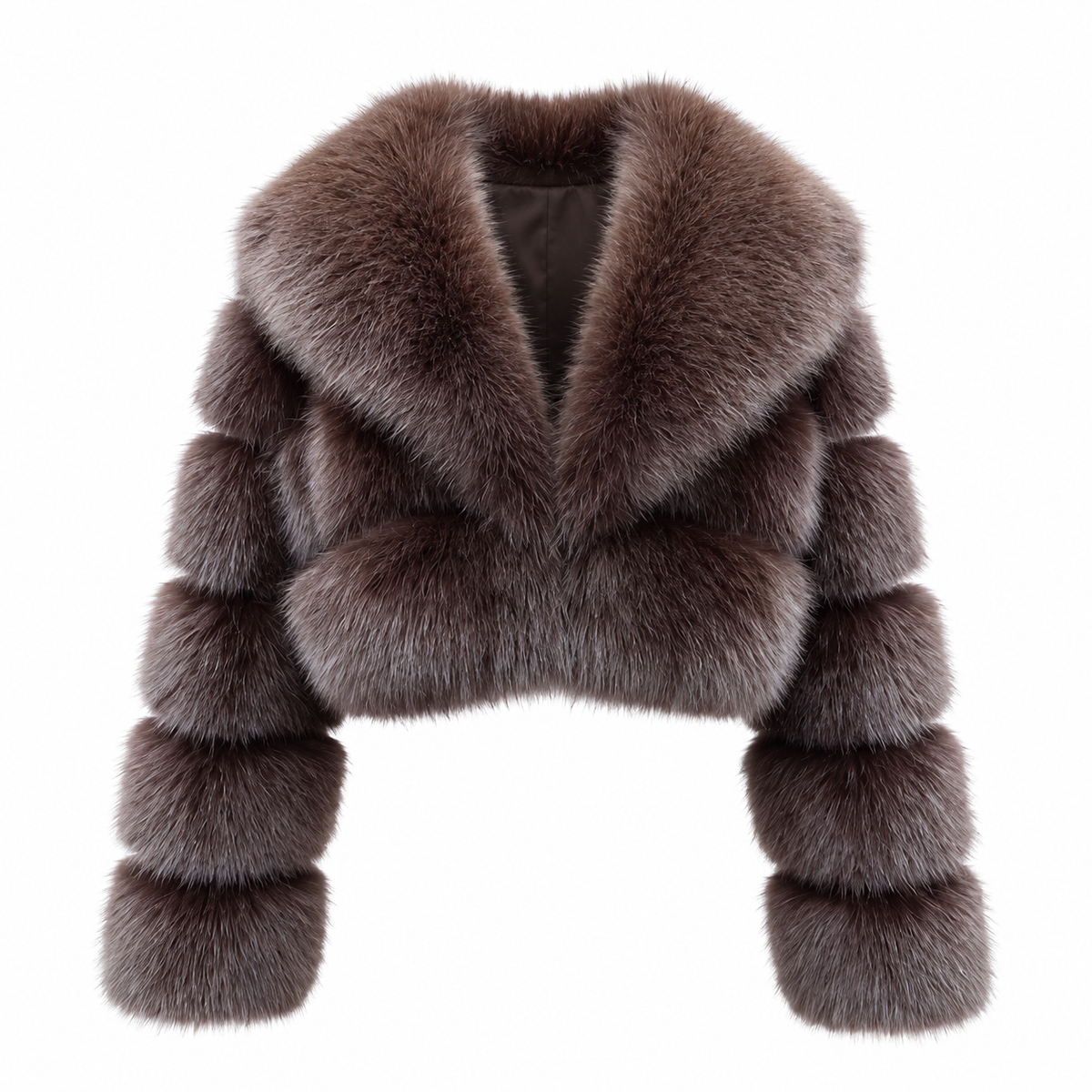 Nayla Fur Jacket Braun Produktbild