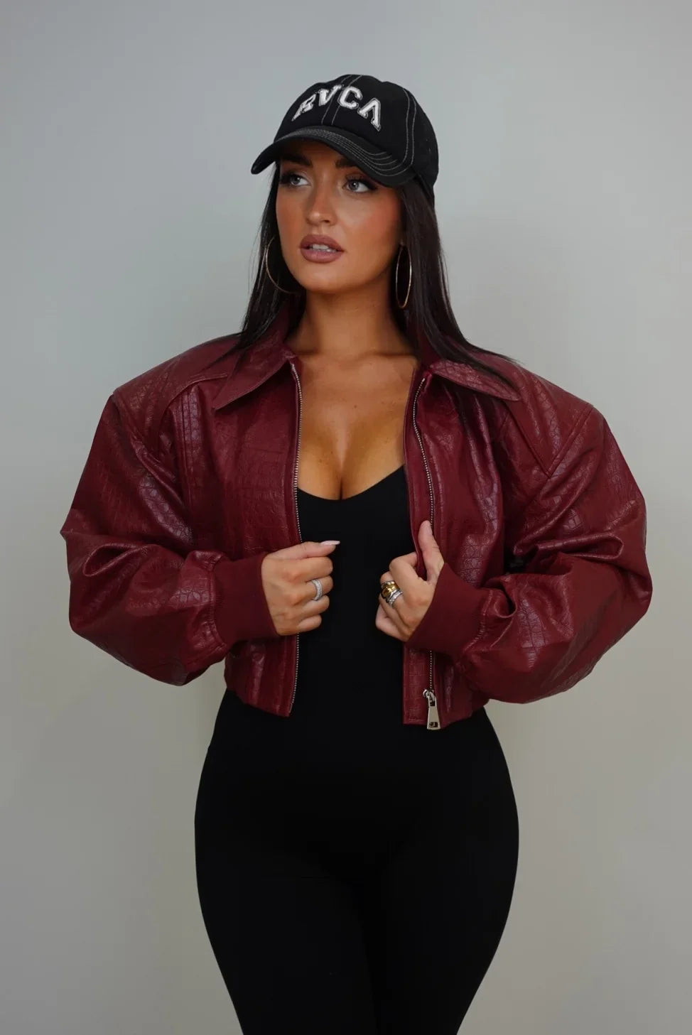 Ruby Bomber Jacket