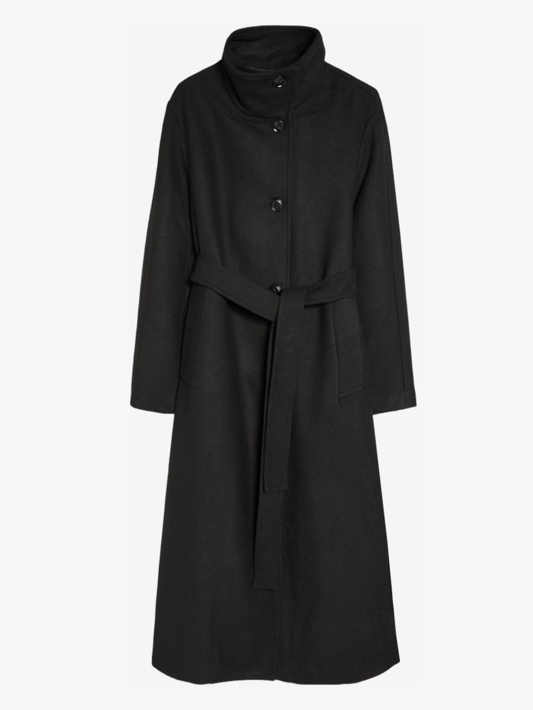 Long Coat Black product view 1