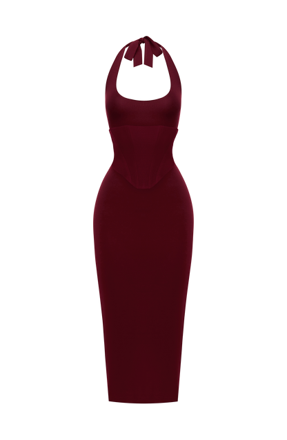 Roberta Midi Dress - Cherry Lacquer – image 9