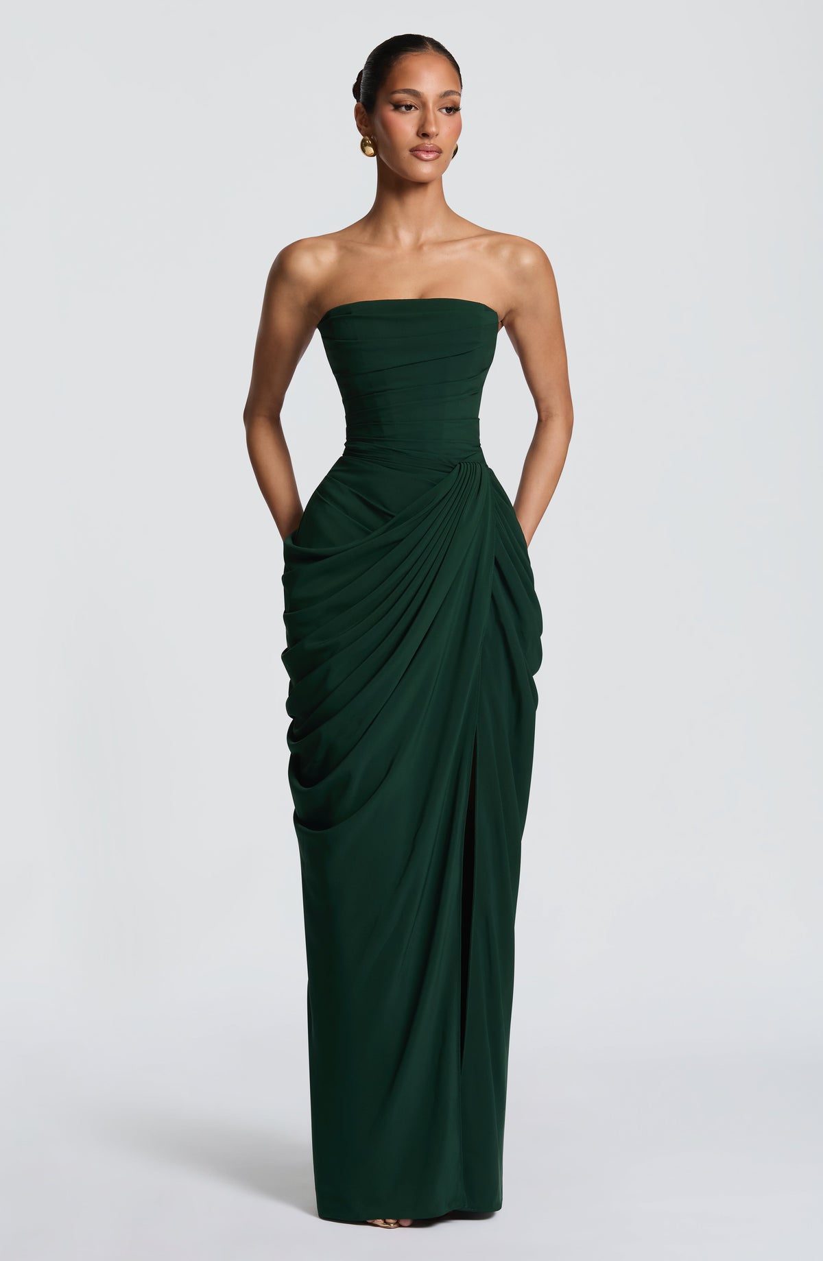 Cyra Maxi Dress - Emerald – image 3