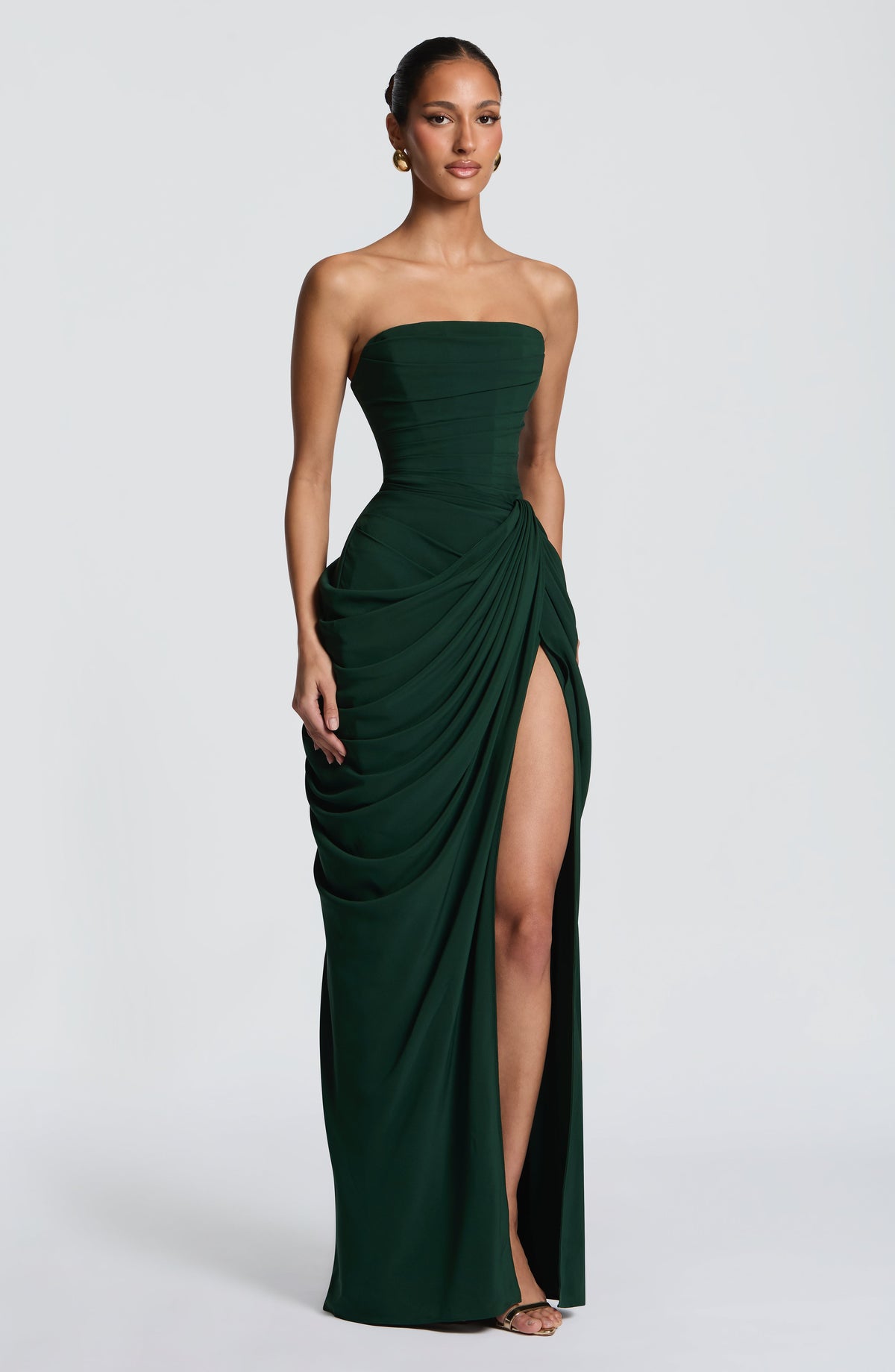 Cyra Maxi Dress - Emerald – image 4