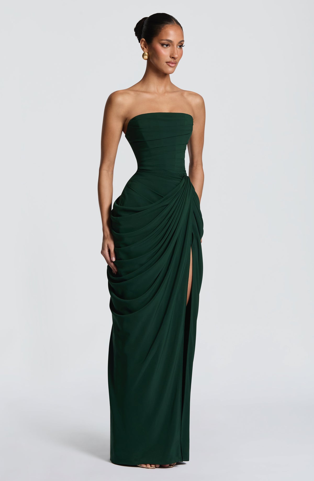 Cyra Maxi Dress - Emerald – image 5