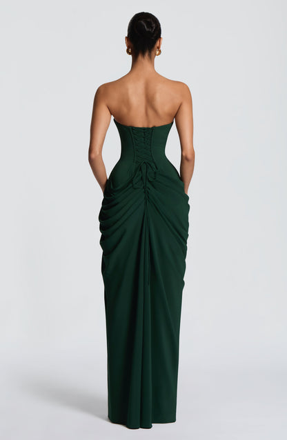 Cyra Maxi Dress - Emerald – image 2