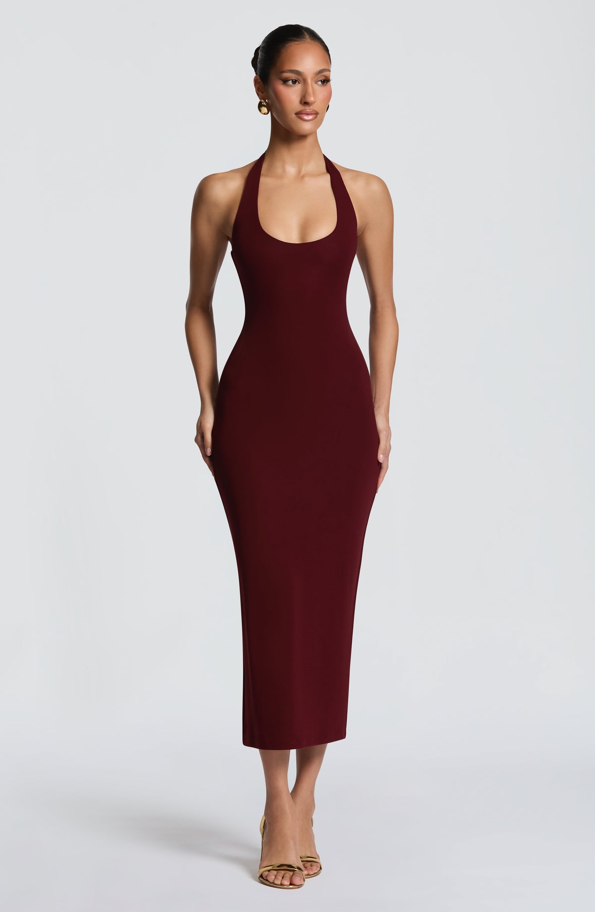 Roberta Midi Dress - Cherry Lacquer – image 6