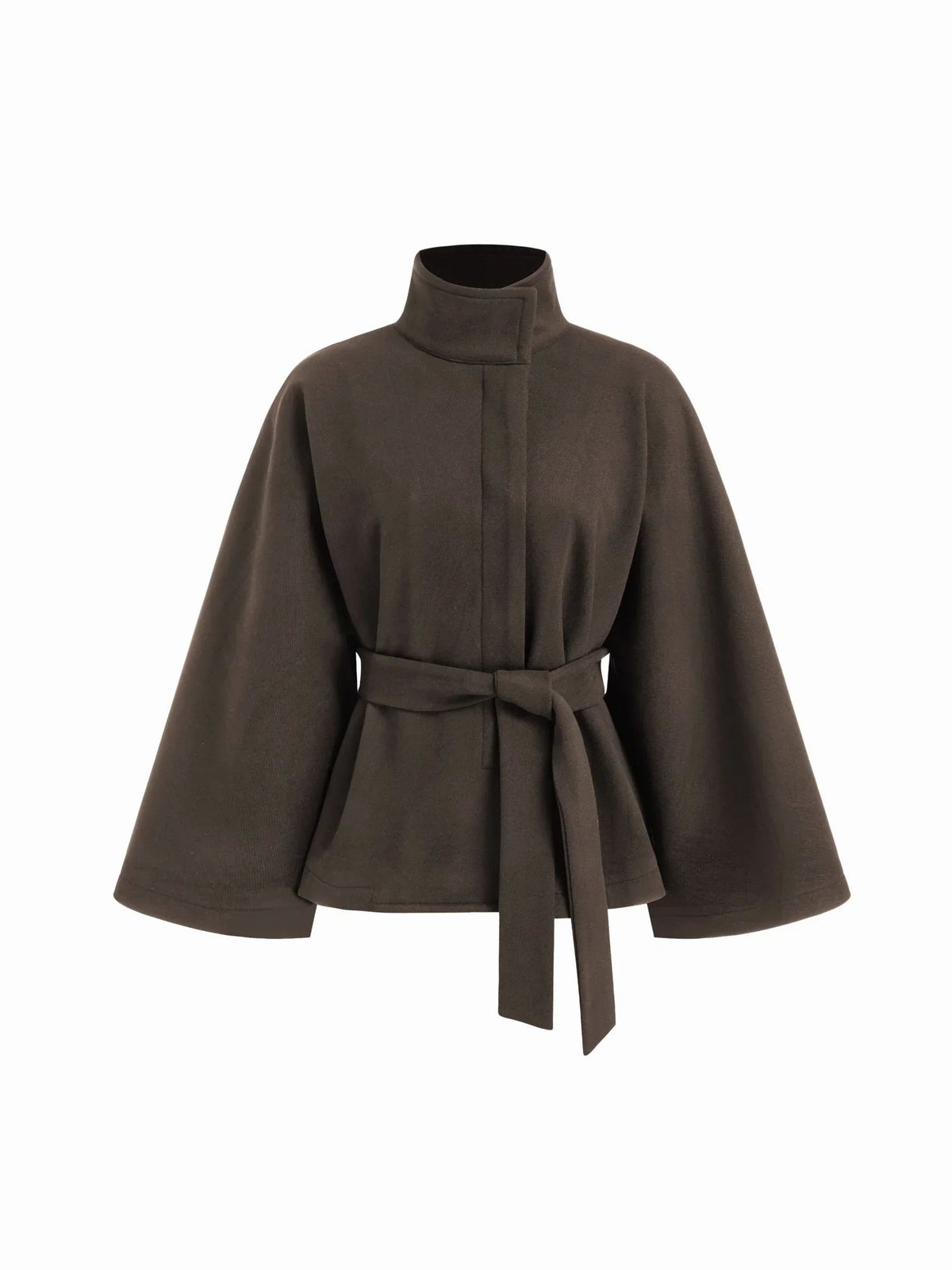 Wool Trench Coat Macchiato Produktansicht 1