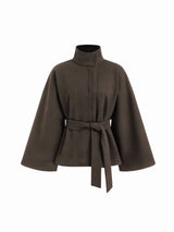 Wool Trench Coat Macchiato Produktansicht 1
