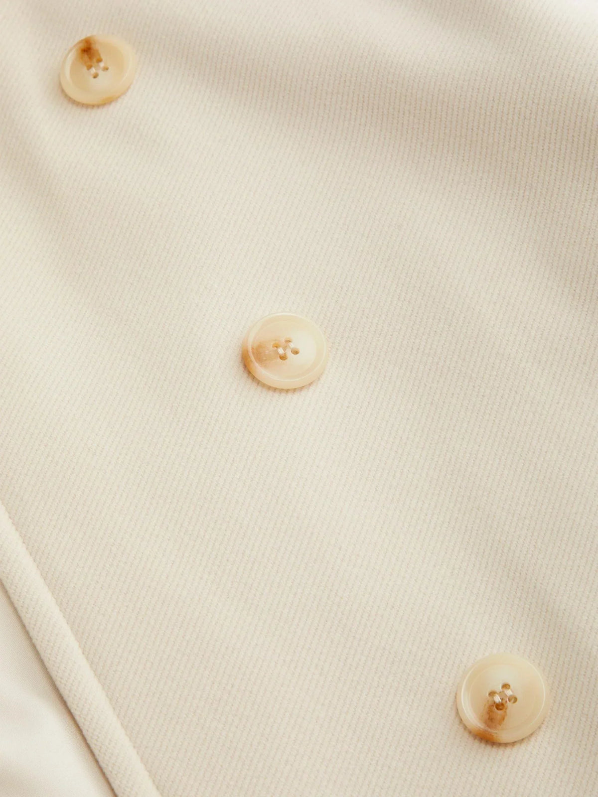 Wool Trench Coat Creamy Produktansicht 3