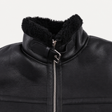 Noelle Aviator Jacket Kragen Detail