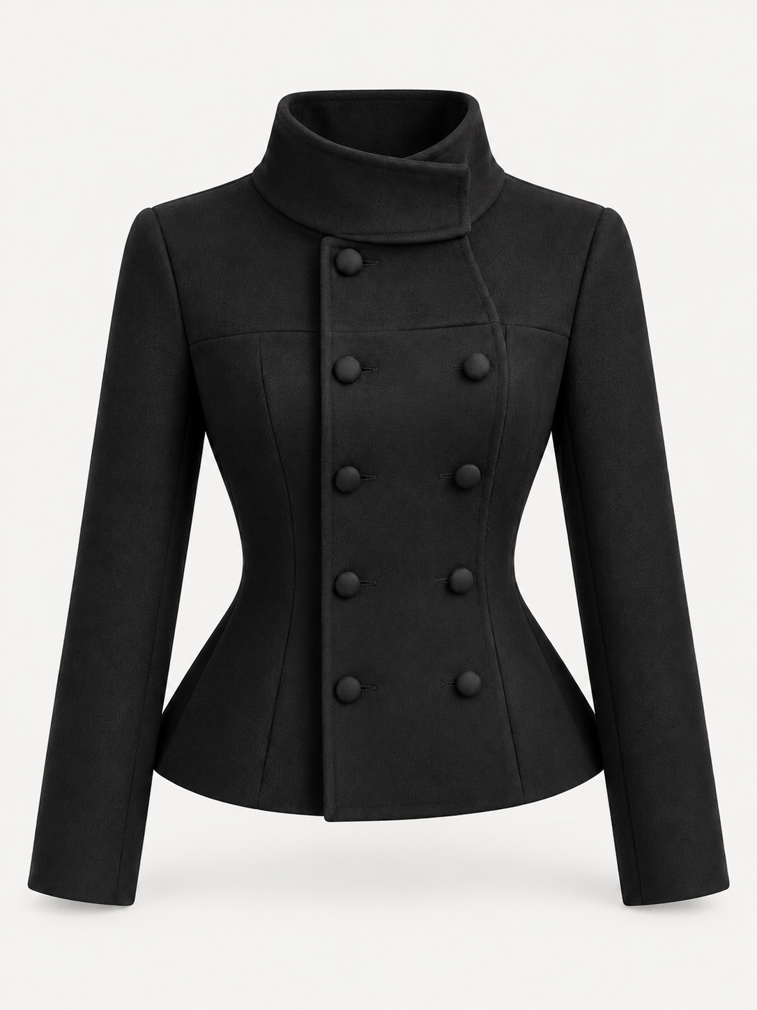 Noelle black fitted jacket product photo