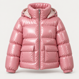 Rose Puffer Jacket pink product photo