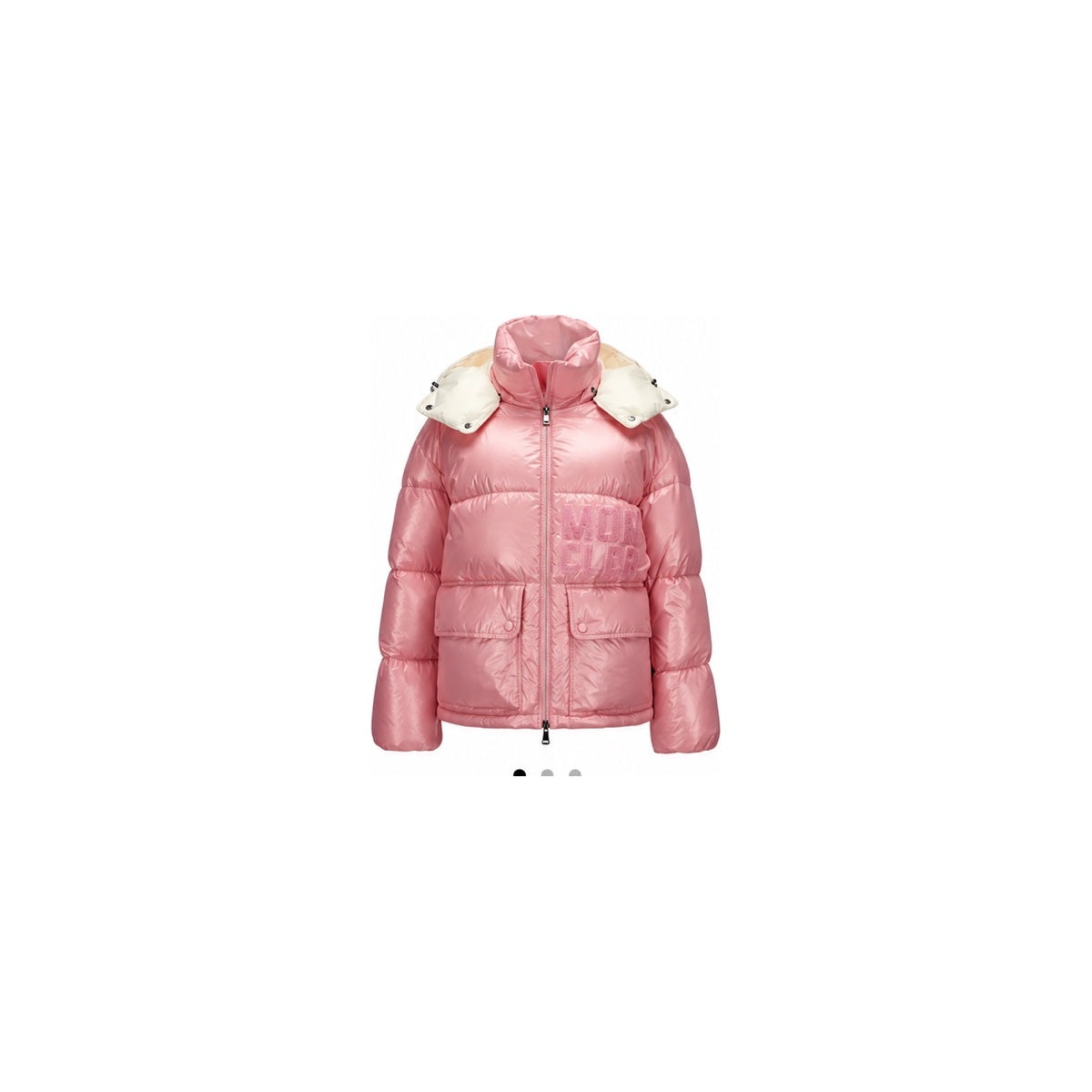 Rose Puffer Jacket pink